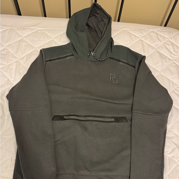 Perfect Game Gray Hooded Sweatshirt with Logo - Picture 1 of 5